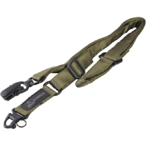 Adjustable multi-functional tactical single and double point nylon strap Lanyard