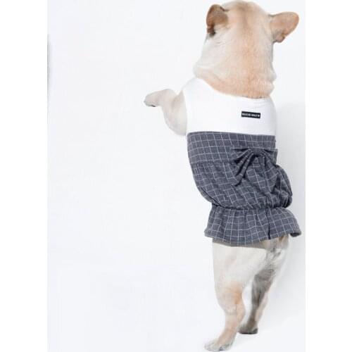 Spring and Summer New Dog Dress for Large Medium and Small Pet Dog Skirts Dresses for Dog French Bulldog Clothes
