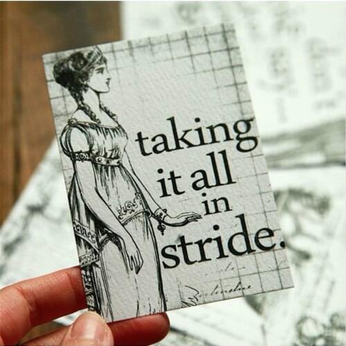 11pcs Vintage Paper Pocket Cards for Scrapbooking DIY Projects/Photo Album/Card Making Crafts