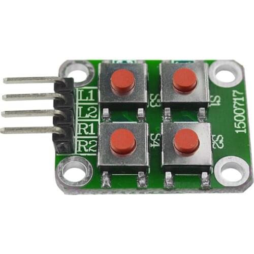 High Quality Raspberry Pi 3 Push Button Key Module 4 Key Switch for Orange Pi for DIY Board
