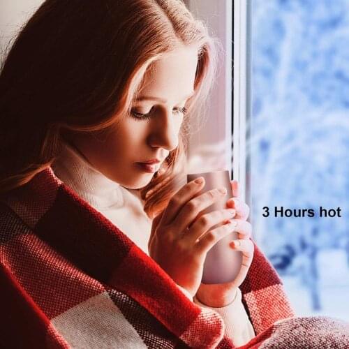 1Pc 6oz Double-Wall Stainless Steel Vacuum Insulated Cup Coffee Tea Mug Tumbler Stainless Steel Water Bottle Gift For Valentine