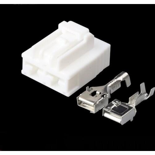 100 SETS DJ70220Y-7.8-21 DJ7027-7.8-21 7.8mm 1Pin 176497-1 AMP Car Electrical Wire Connectors