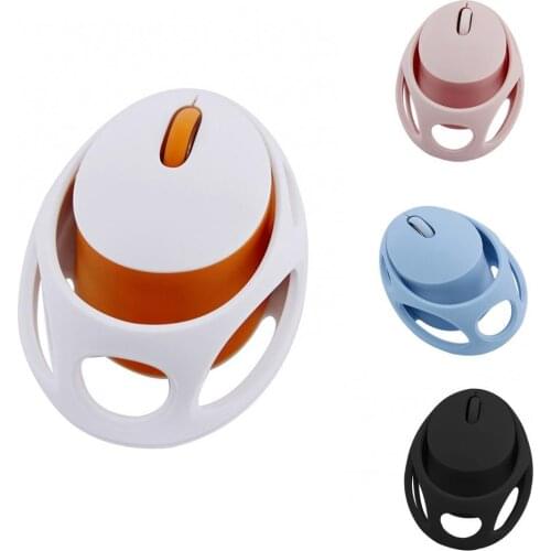 2.4GHz Wireless Rechargeable Cute Egg Shape Hollow Mouse Computer Accessory Gift