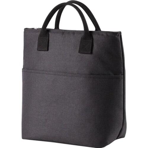 9L big lunch bag thickening cooler bag insulated picnic handbag food drinks fresh carrier thermal shop tote cool bag ice pack