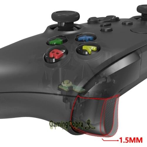 EXtremeRate Clicky Hair Trigger Kit Custom Flashshot Trigger Stop Flex Cable Shoulder Buttons for Xbox One X/S Controller