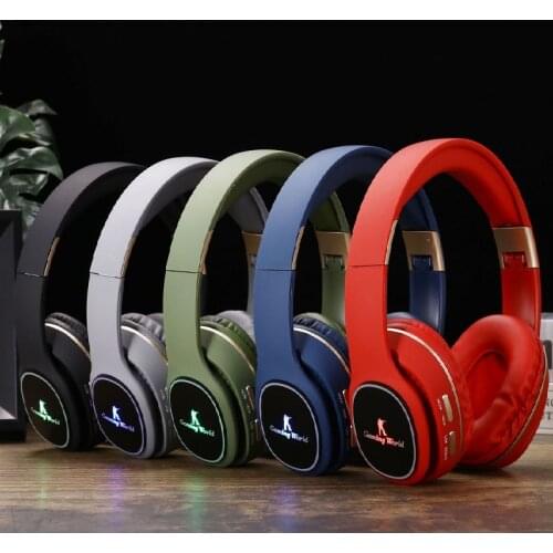 GM-132 Wireless Headset Gaming Headset for E-Sports Heavy Bass PUBG Headphones Wireless Headset Computer Accessories