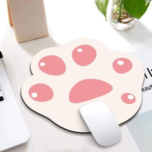 Mouse Pad Cute Cartoon Cat Claw Anti-Slip Mouse Pad Base Mat Mousepad Computer Accessory Mouse Pad 2020