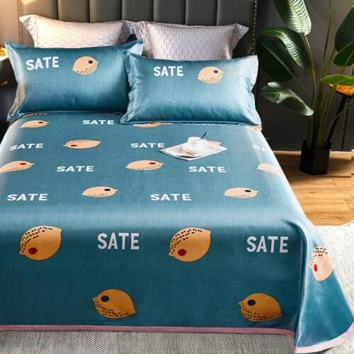 Viscose Fiber Mat Three-Piece Set 1.8M Bed Washable Foldable Summer 1.5 M 2.0M Machine Washable Air Conditioning Soft Mat