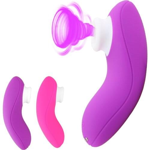 Mini Silicone Sucking Vibrator Oral Sex Clitoris Stimulator Nipples Clit Sucker G-Spot Massger 10 Sucking Modes