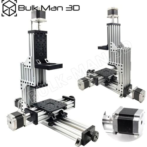 MiniMill CNC Machine Mechanical Kit 3 Axis Desktop MiniMill CNC Kit with 175 oz*in Nema 23 stepper motors