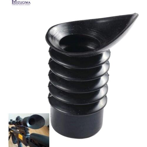 MIZUGIWA 33-35/38-40mm Hunting Flexible Rifle Scope Ocular Rubber Recoil Cover Eye Cup Eyepiece Protector Eyeshade Caza