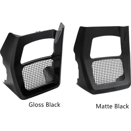 Motorcycle Fairing Front Spoilers Radiator Chin Cover For Harley Touring Road King Road Glide Street Glide 2017-2021 2020 2019