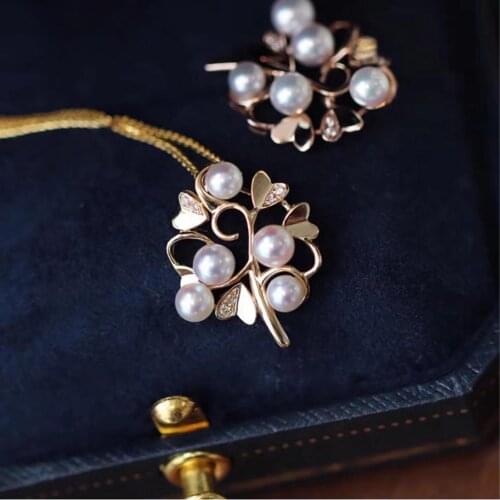 Heart Tree 925 Sterling Silver Pendant Base Findings Jewelry Parts Fittings Girl Accessories for Pearls Stones Beads Coral Agate