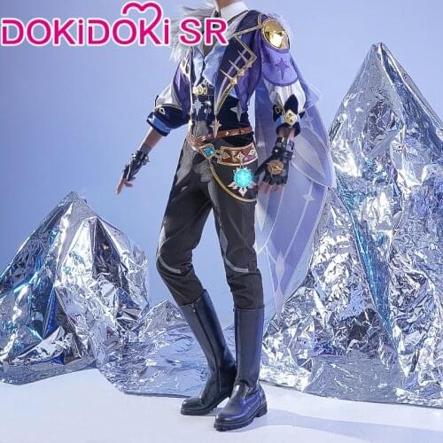 PRE-SALE DokiDoki-SR Game Genshin Impact Kaeya Cosplay Costume Genshin Impact Costume Cospaly