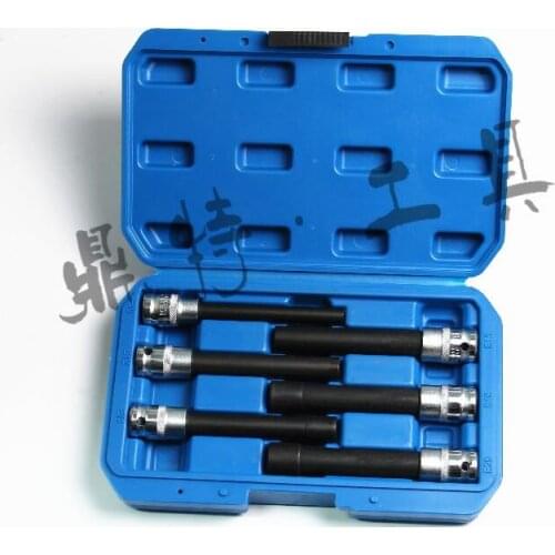 Extended star E-socket Cylinder head disassembly spanner E10 E12 E14 E16 E18 E20 Anti-theft screw socket