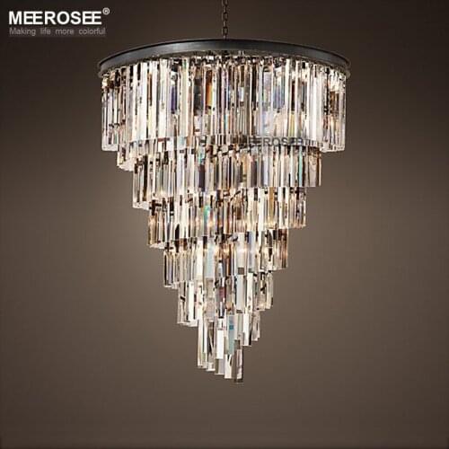 Luxury Crystal Chandelier Light Lustres Luminaires Hanging Lighting for Restaurant Hotel Crystal Lamp Drop Lamparas