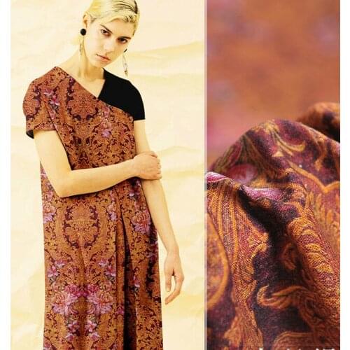 130cm wide silk linen fabric 35mm printed linen silk fabric meter digital printing natural linen fabric wholesale silk cloth