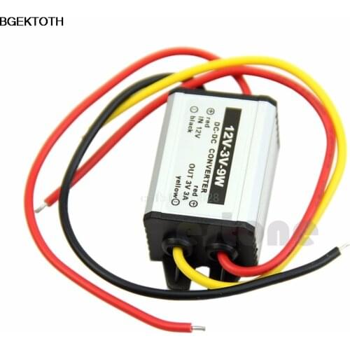 Waterproof DC to DC buck Converter 12V to 3V 9W Power Supply Module