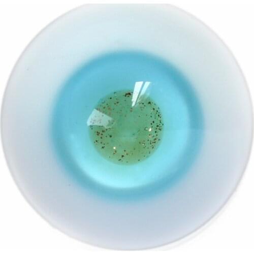[wamami] Et67# 16mm Blue Green Shinny Eyes For BJD AOD DOD Dollfie Pupil Glass Eyes Outfit