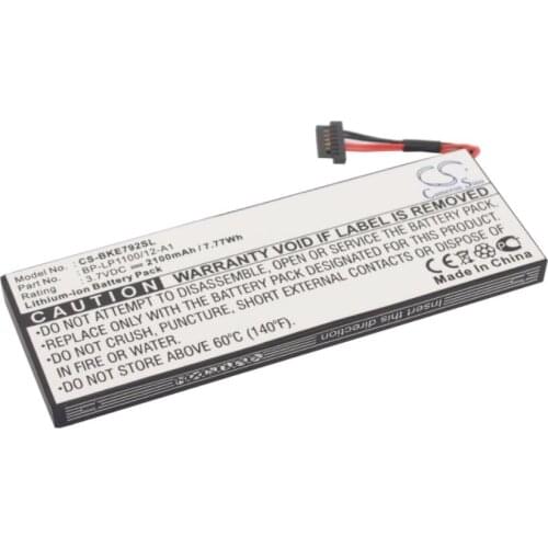 Cameron Sino 2100mah battery for BECKER BE7928 Traffic Assist 7928 BP-LP1100/12-A1 batteries