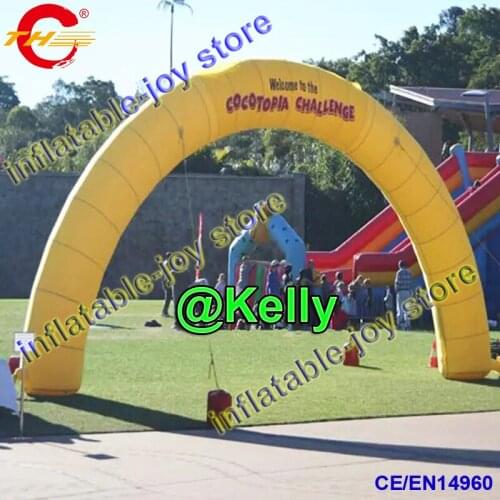 Free air shipping cheap inflatable arch, custom make inflatable arches, outdoor advertising inflatable archway for sale