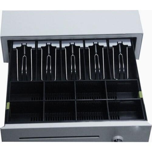 Cash box with 5 notes and 8 coins grid cash register drawer pos cash drawer machine cabinet