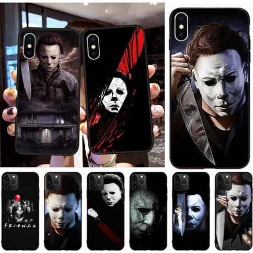 Horror Friends Pennywise Michael Myers Jason Halloween Phone Case for iPhone 11 pro XS MAX 8 7 6 6S Plus X 5S SE 2020 XR case