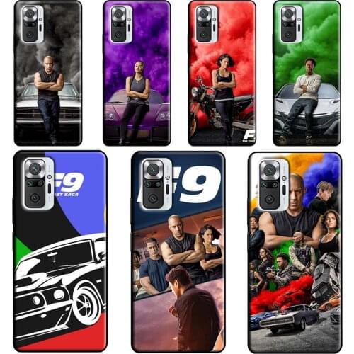 Fast & Furious 9 Phone Case For Xiaomi Redmi Note 10 8 9 Pro Note 8T 9S Coque For Redmi 9C 9T K40 7A 8A 9A