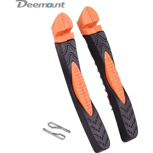 Deemount 78mm Dual Compound Brake Inserts for MTB Linear Pull Brakes With Anti-lock Brake System ABS Wet Dry Conditions Use