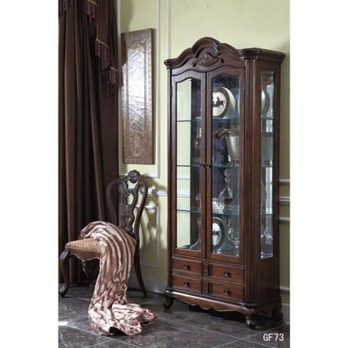 Wooden glass classic dining sideboard cabinet of dinner sideboard GF73