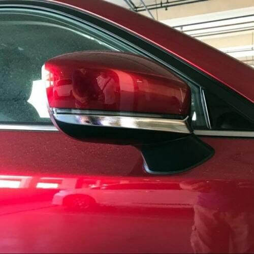 For Mazda CX-5 2017 2018 -2020 Chrome Rearview Side Door Mirror Cover Trim 2pcs Car modification Auto parts