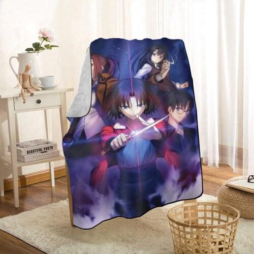 HEARMNY The Garden Of Sinners Blanket Super Soft Warm Microfiber Fabric Blanket For Couch Throw Travel Adult Blanket 0622