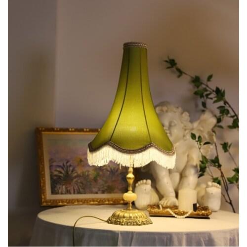 Avocado Classic Table Lamp French Brass Decoration Living Room Bedroom Bedside Table Lamp