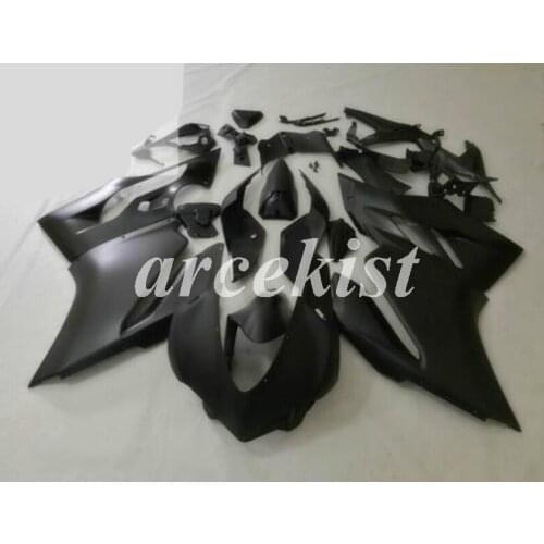 Injection Mold New ABS Fairings Kits Fit For DUCATI 959 1299 Panigale R 2015 2016 2017 2018 15 16 17 18 Custom black matte