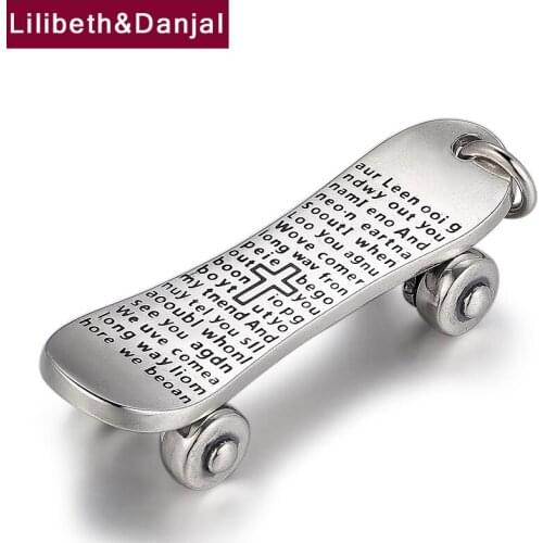 Lilibeth&Danjal Skateboard Pendants