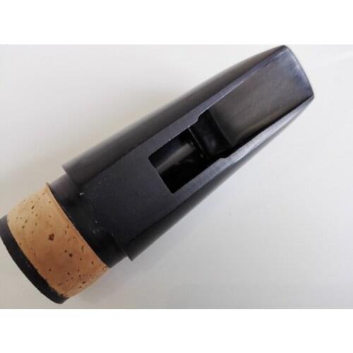 Alto clarinet mouthpiece black tube fittings