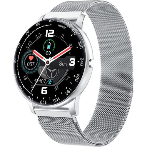 Moka 2020 New Smart Watch Men H30 Fitness Sports Tracker Clock Band Full Touch Smartwatches Heart Rate Monitor for Android iOS