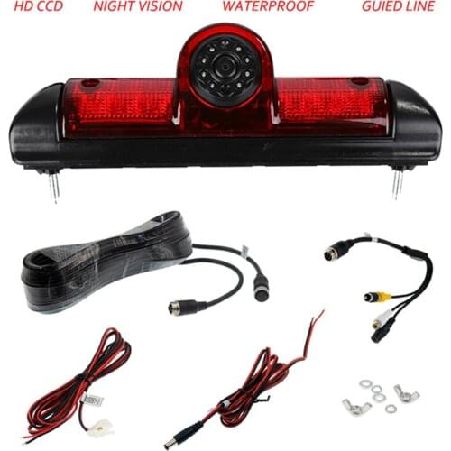 New CAMERA Rear View Reverse Backup CCD Camera For Fiat Ducato X250 Citroen Jumper III Peugeot Boxer III LED IR Parking Camera