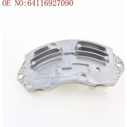 New 64119146765 64116927090 Blower Fan Motor Heater Resistor Speed Controller For BMW 1 3 Series X5 X6 E87 E81 E88 E91 E90 E92