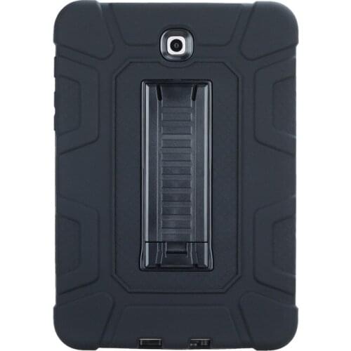 New Heavy Duty Armor Case For Samsung Galaxy Tab S2 8.0 Inch SM-T710 T715 T713 Kickstand Shockproof Protective Case +PenFilm