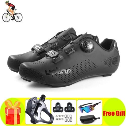 New Road Cycling Shoes Men Women Self-locking Beathable Wear-resistant Bicycle Riding Sneakers Outdoor Racing Bike Shoes