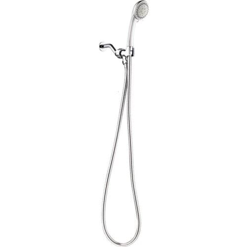 Basics 5 Function Hand Held Shower Head Set With Polished Surface