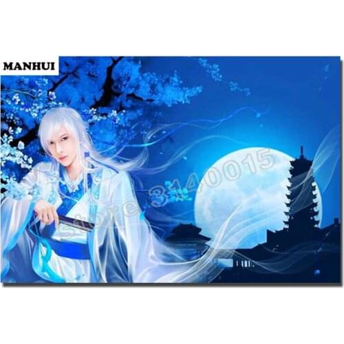 Full Square Diamond 5D DIY Diamond Painting Ancient Man Embroidery Cross Stitch Rhinestone Mosaic Painting Decor Gift BEF382