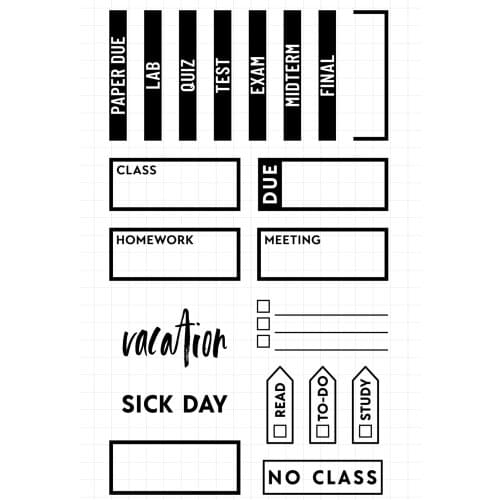 Sick day Transparent Clear Silicone Stamp/Seal for DIY scrapbooking/photo album Decorative clear stamp 073