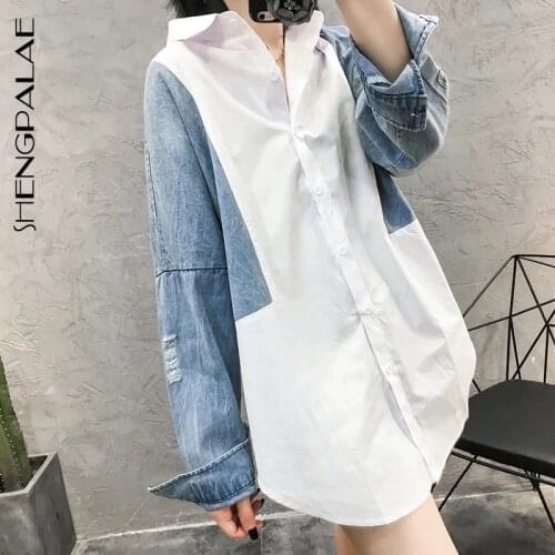 Shengpalae Long Blouses