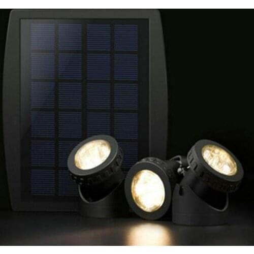 Solar light LED Underwater Light Solar Powered Pond Light Outdoor waterproof Swimming Pool Floating Party Decorative solar lamp