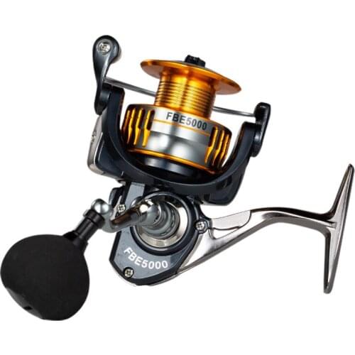 Spinning Reel 4.71 5.0:1 Carp Fishing Reel 8KG Max Drag Power Spinning Wheel Long Casting Raft Carretilha De Pesca 2000-7000s