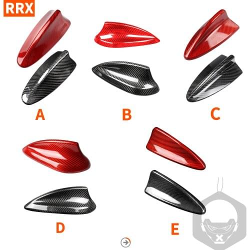 Carbon Fiber for BMW E46 E60 E90 E92 F10 F15 F16 F20 F21 F30 F32 F80 F87 G30 G38 G11 Shark Fin Antenna Cover Cap Car Accessories