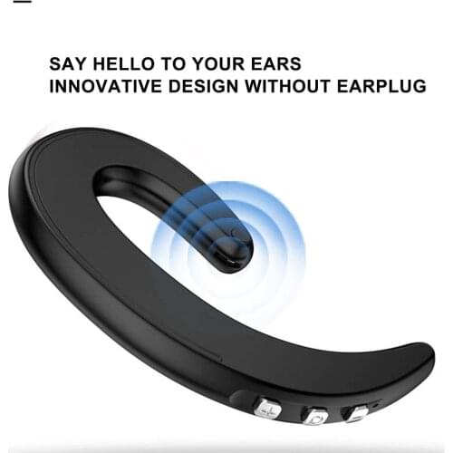 Universal Bone Conduction Earphone Wireless Bluetooth-compatible 4.2 Sports Stereo Headset For Laptop Tablet For phone