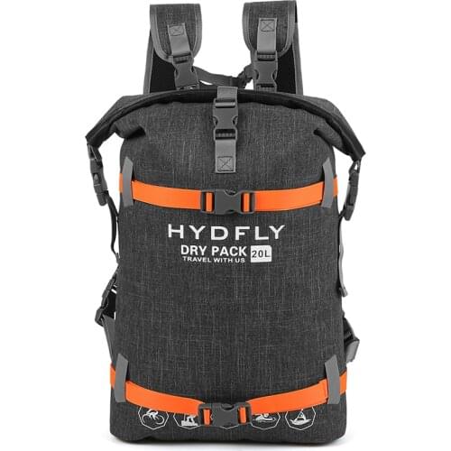 Outdoor Waterproof Dry Bag 10L/15L/20L Trekking Travel Shoulder Backpack Swimming Drifting Backpack Water Sports Storage Bag